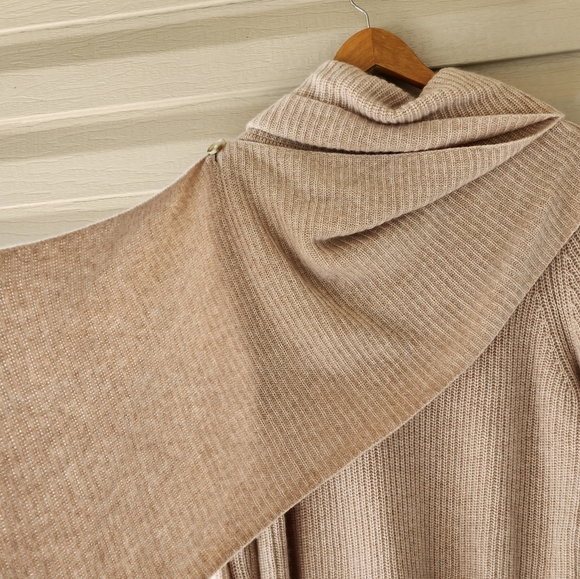 Haven Well Within 100% cashmere shawl sweater - Picture 11 of 13